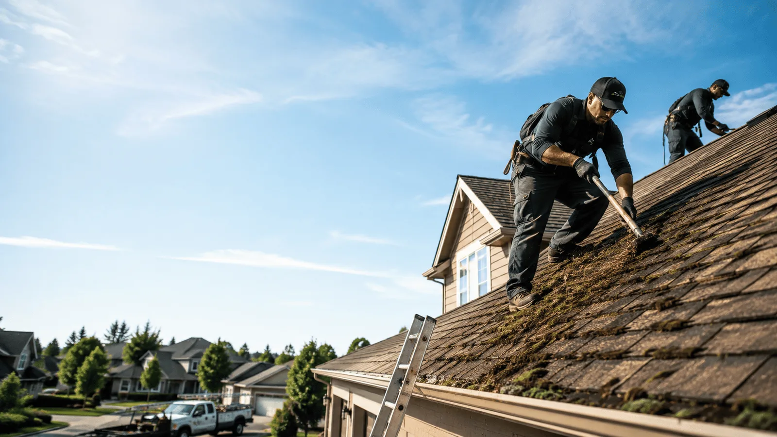 Roof Moss Removal in Brownsville, CA near me